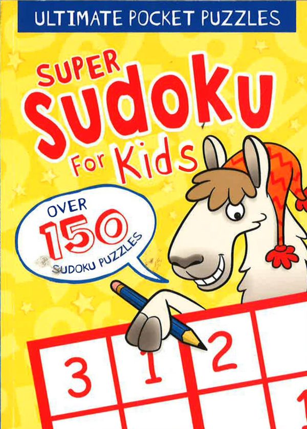 ULTIMATE POCKET PUZZLES: SUPER SUDOKU FOR KIDS Discount